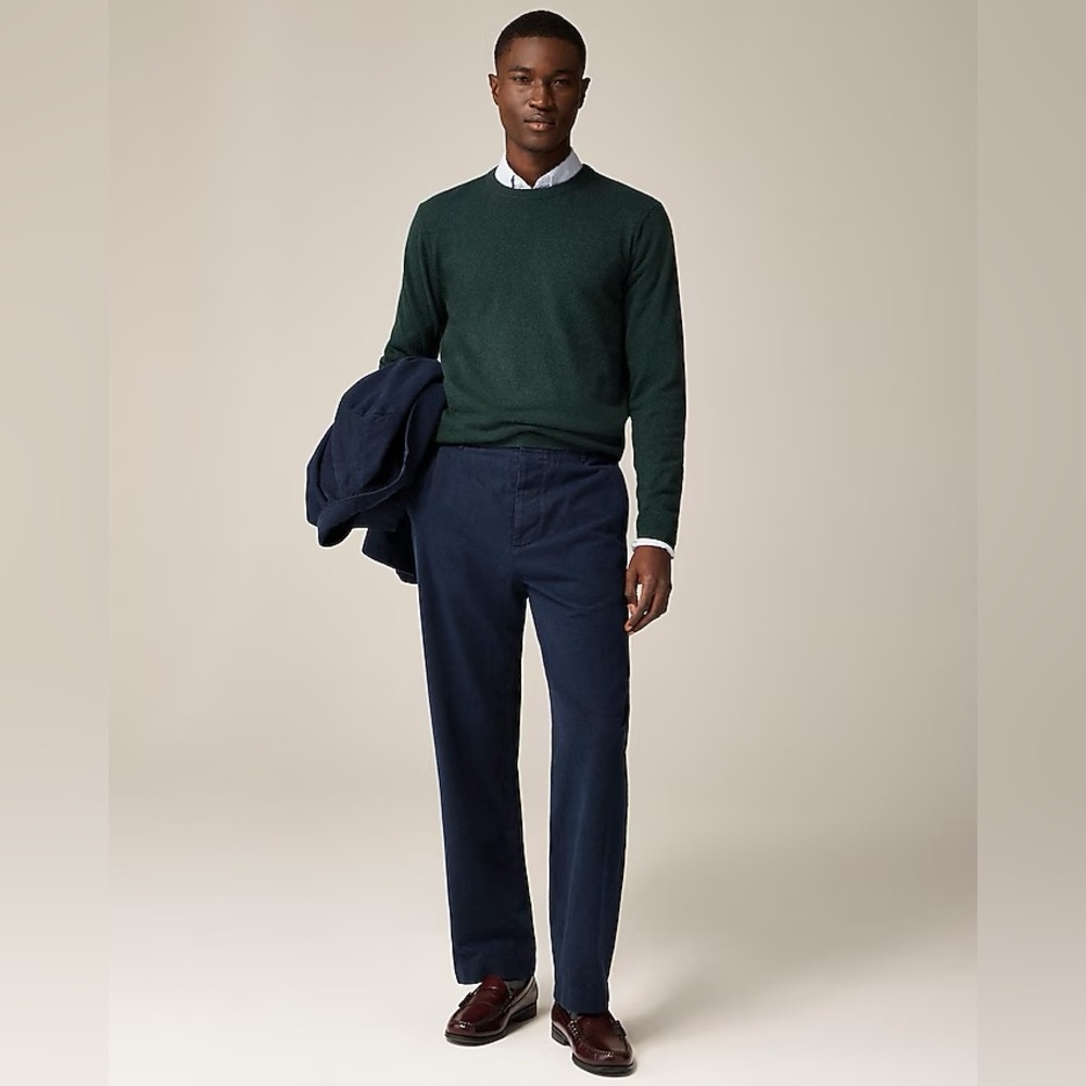J. Crew Kenmare Relaxed-fit suit pant in Italian cotton blend
Multiple sizes